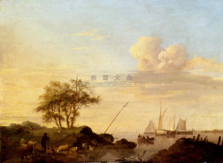 Coming Ashore - 约翰内斯·赫曼努斯·库库克